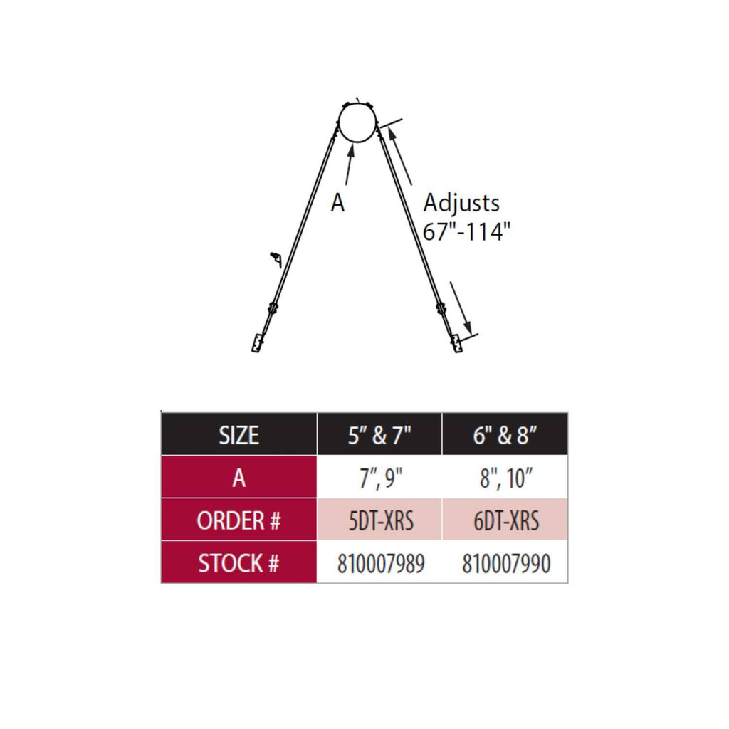 Extended Roof Bracket 6x22 and 8x22 J133