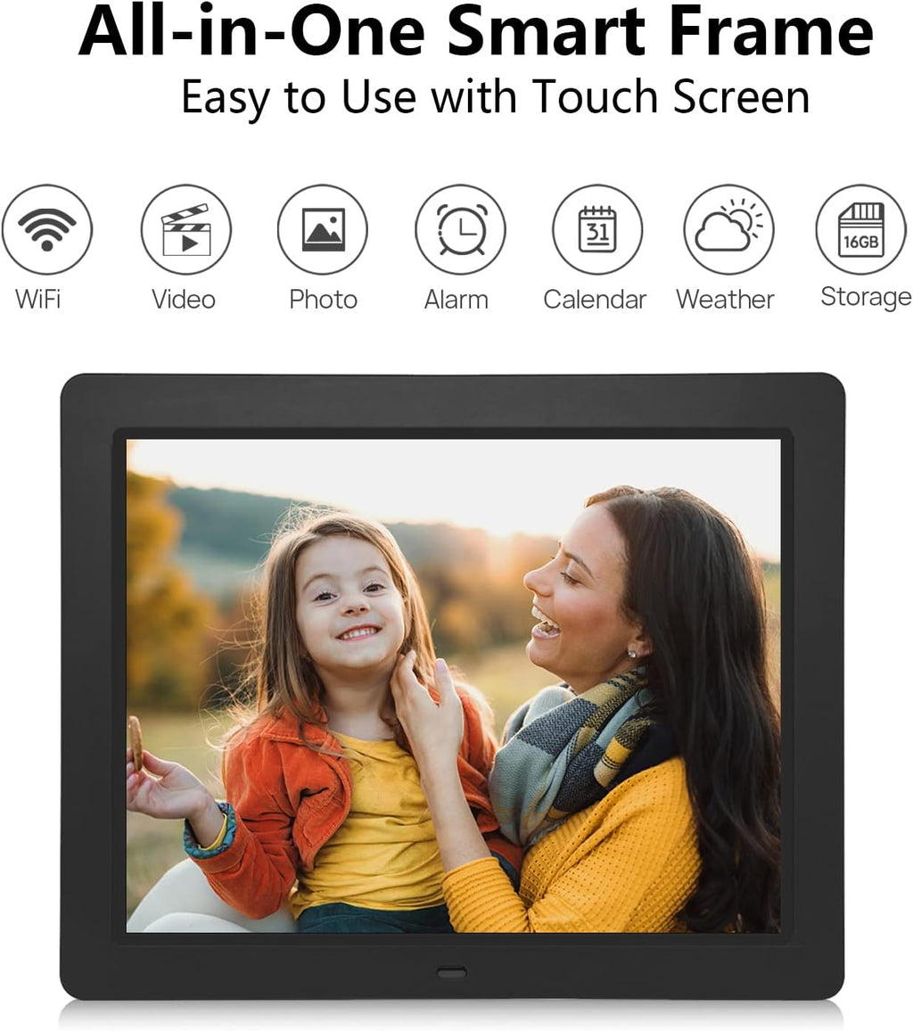 15 inch FHD IPS Touch Screen WiFi Digital Photo Frame with 16GB Storage Q588305