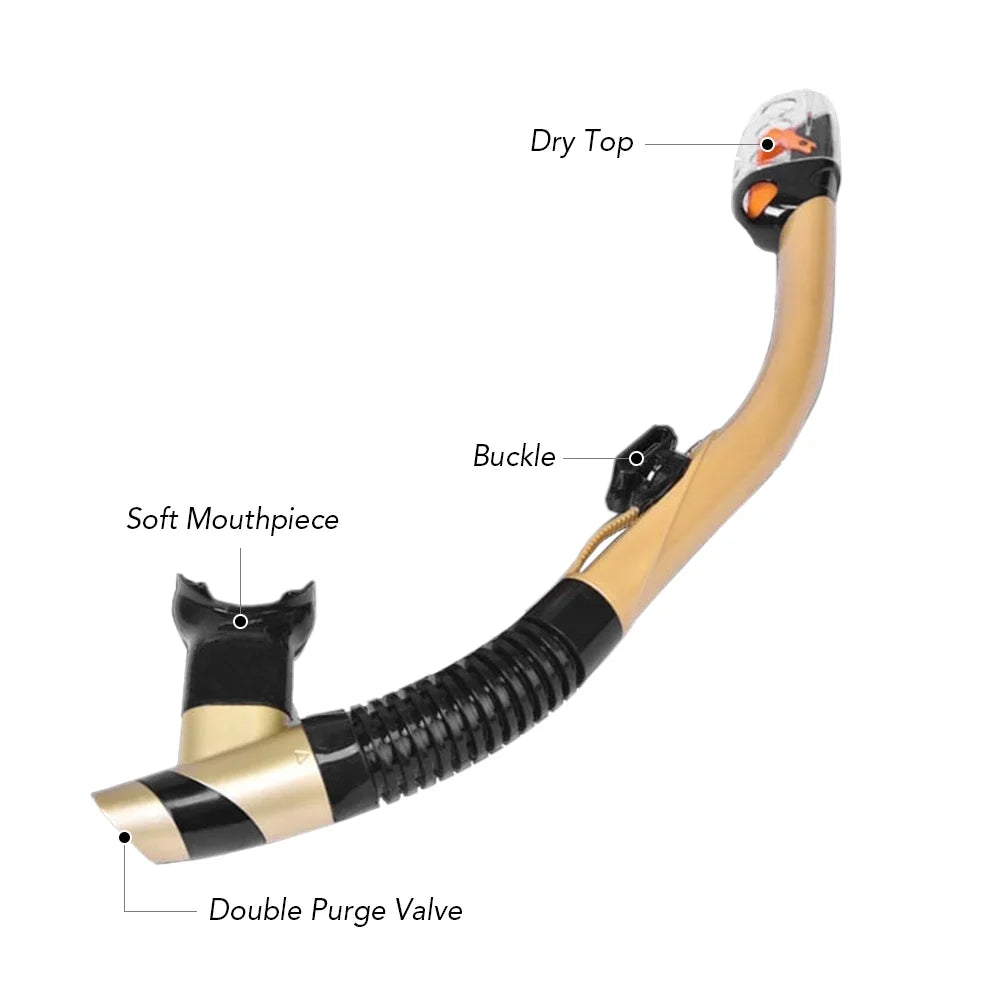 Leakproof Snorkel Set with Dry Snorkel Tube G58018