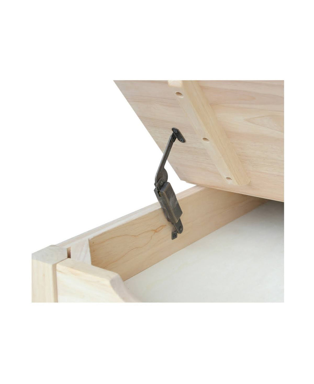 Unfinished Kids' Storage Table with Lift Top J1110