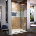 Semi-Frameless Pivot Shower Door in Chrome J2715