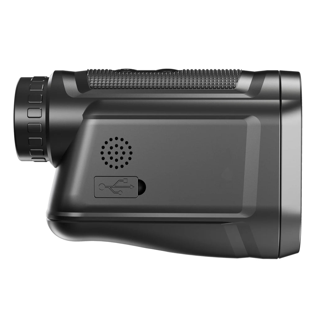 6X Magnification Rangefinder with LCD Touch Screen, USB Rechargeable, 600M Range, Black G889