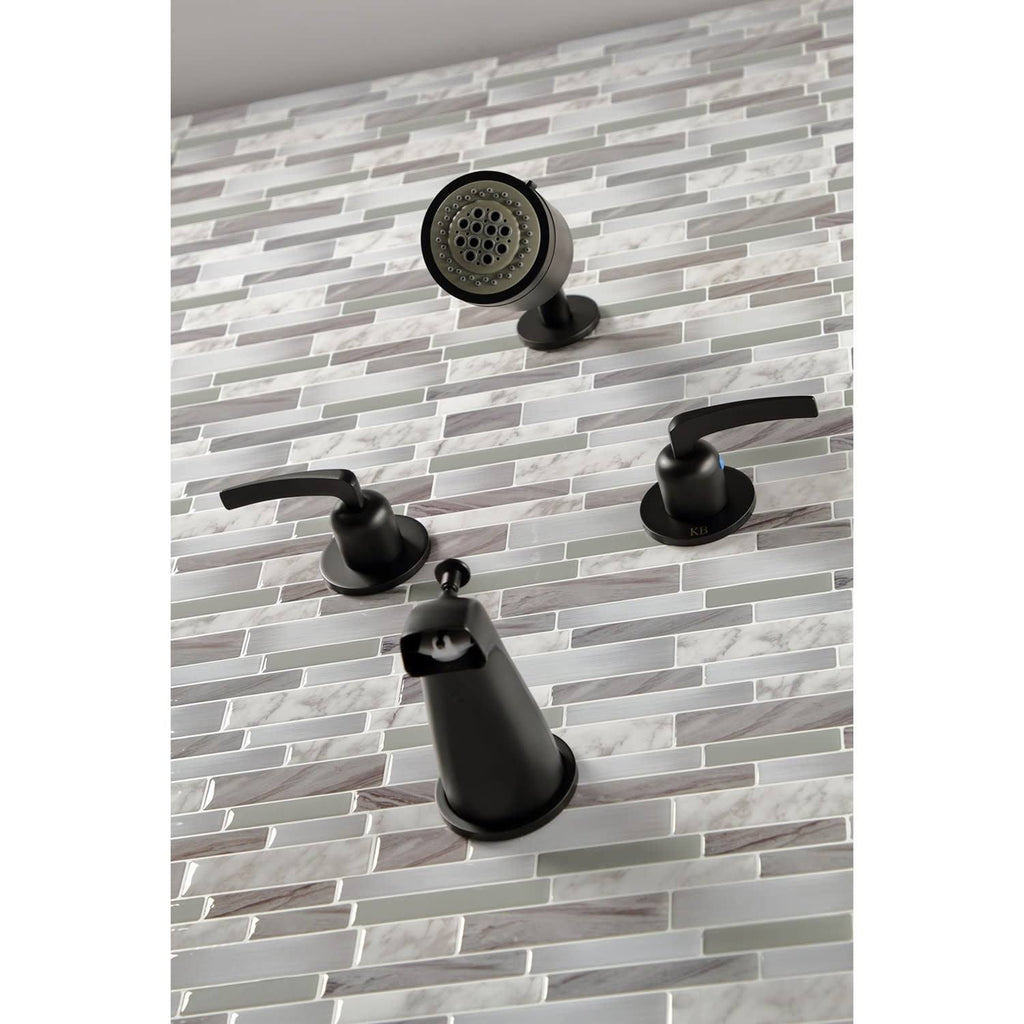 Two-Handle Tub and Shower Faucet, Oil Rubbed Bronze P913709