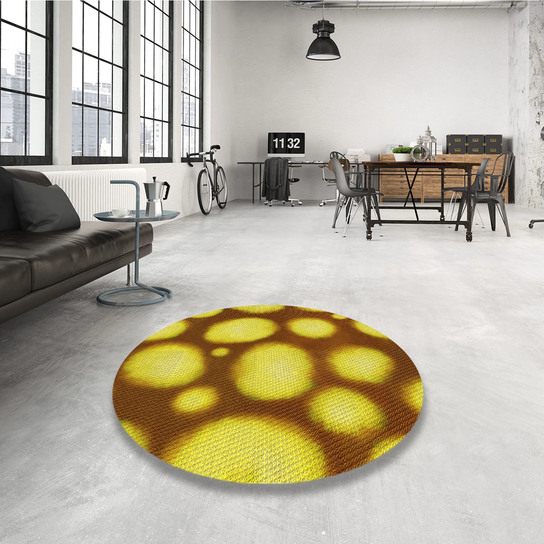 Rubber Ducky Yellow Rectangle Area Rug, 2' x 3' S758912