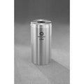 16 Gallon Satin Aluminum Bottle/Can Recycle Bin X76750