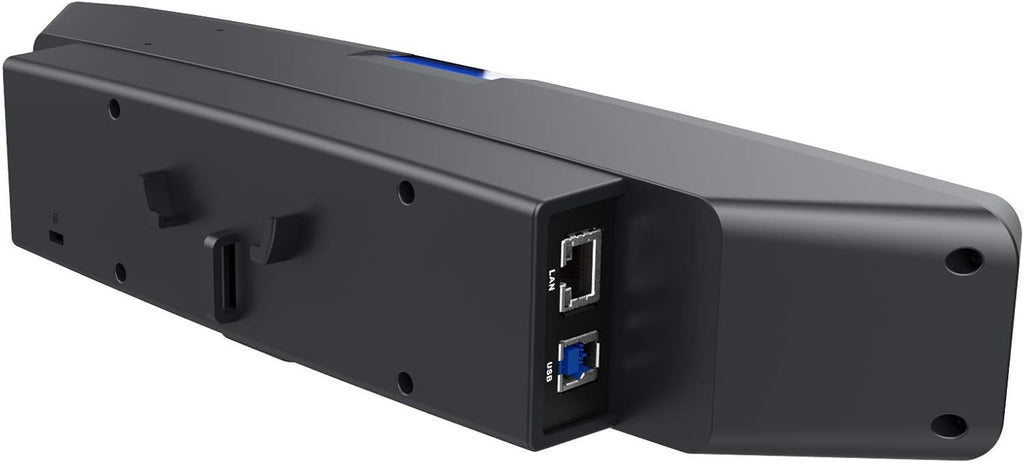 4K Videobar with Built-in Adjustable Fill Light, Microphone and Speakers, Dual FOV, Mountable Webcam H291