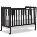2-in-1 Convertible Crib in Natural, Full, 54x31x40 Inch E88848