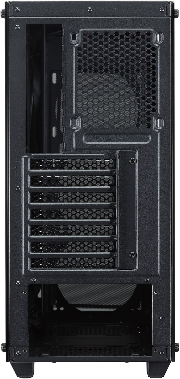 ATX Mid Tower PC Gaming Case with 3 Tempered Glass Panels U2261