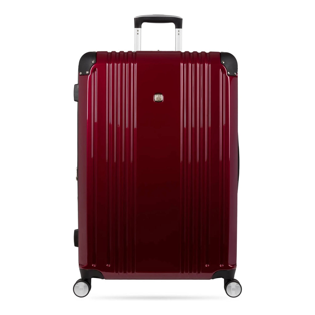 Red Hardside Suitcase T247