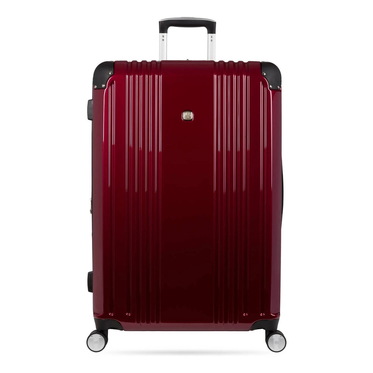 Red Hardside Suitcase T247