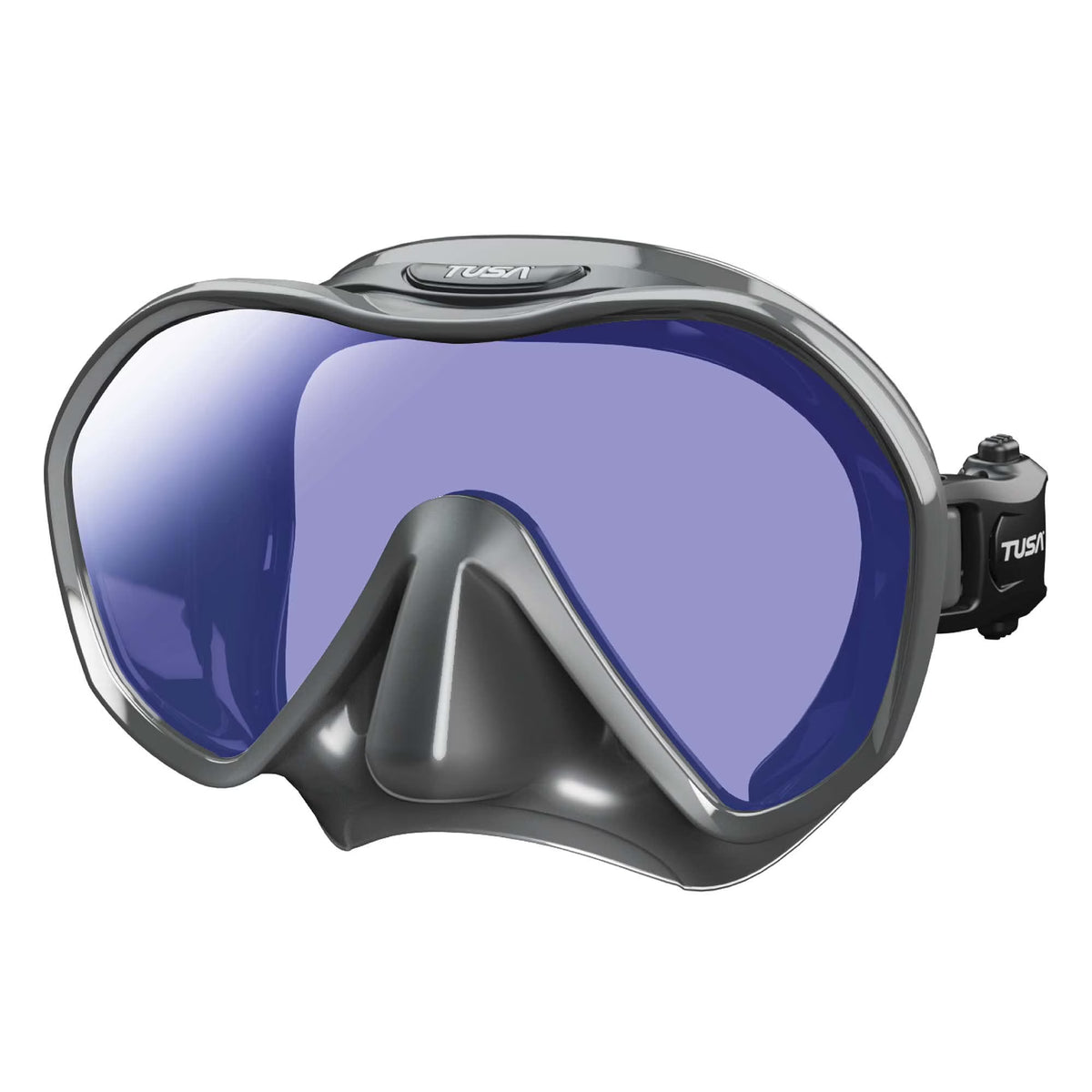 Gunmetal Scuba Diving Mask U16540