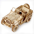 1:18 Scale Wooden 3D Puzzle Car Model Kit W225451