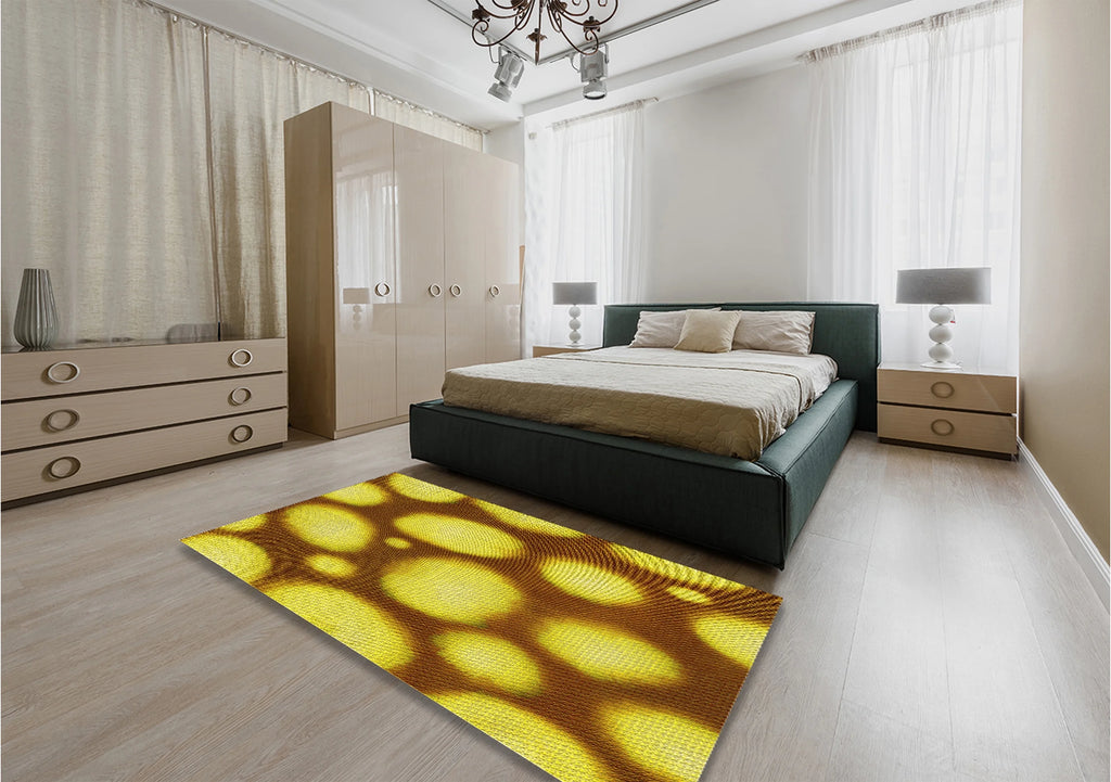 Rubber Ducky Yellow Rectangle Area Rug, 2' x 3' S758912
