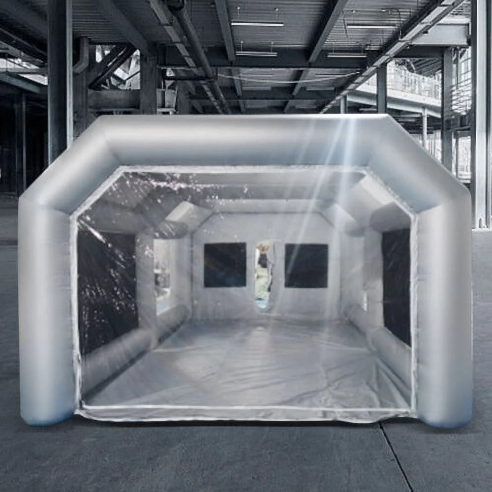 Inflatable Paint Spray Booth Work Tent Filter System 26*15*10Ft A740791