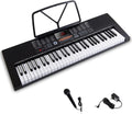 Pink 61 Electronic Digital Piano Keyboard O256