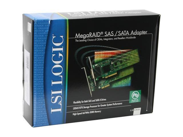 SAS 8 Port 3G PCIe RAID Controller Kit K76809