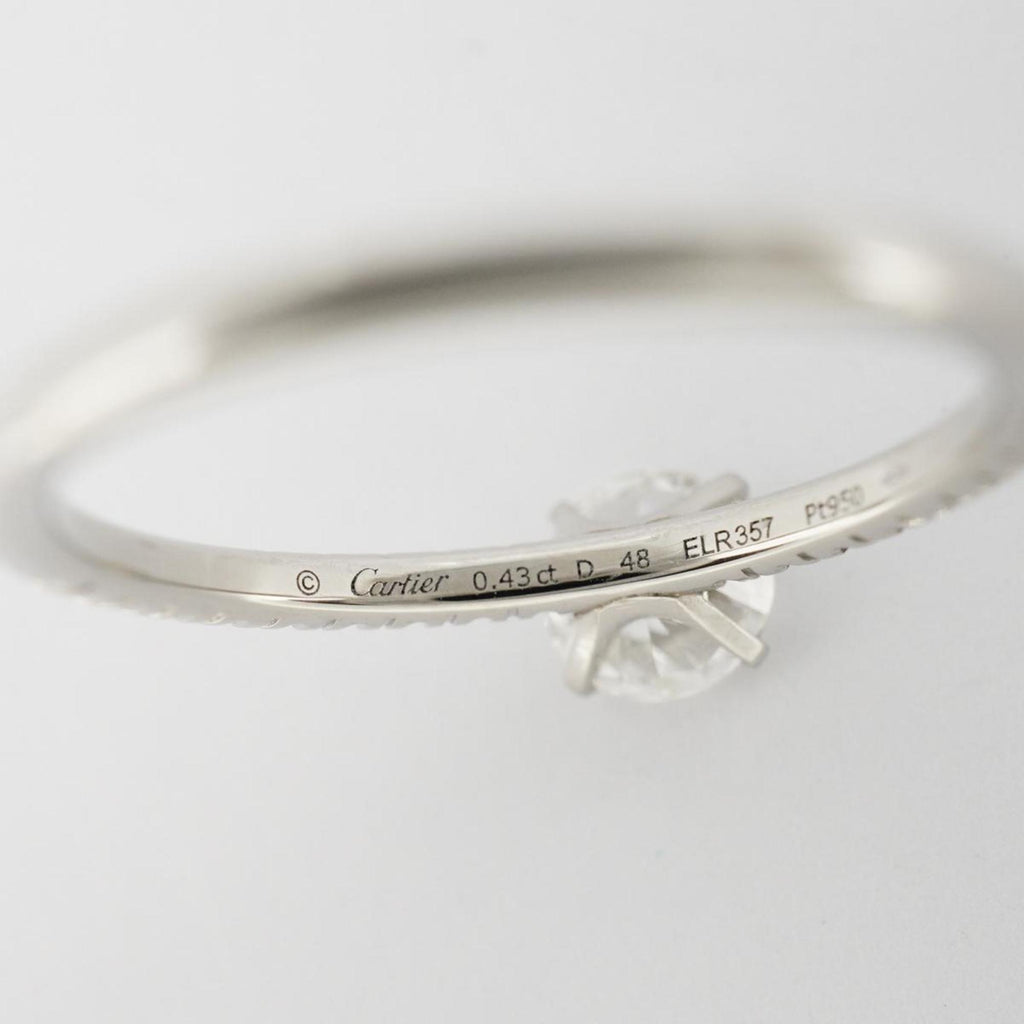 Platinum Half Eternity Ring U6490