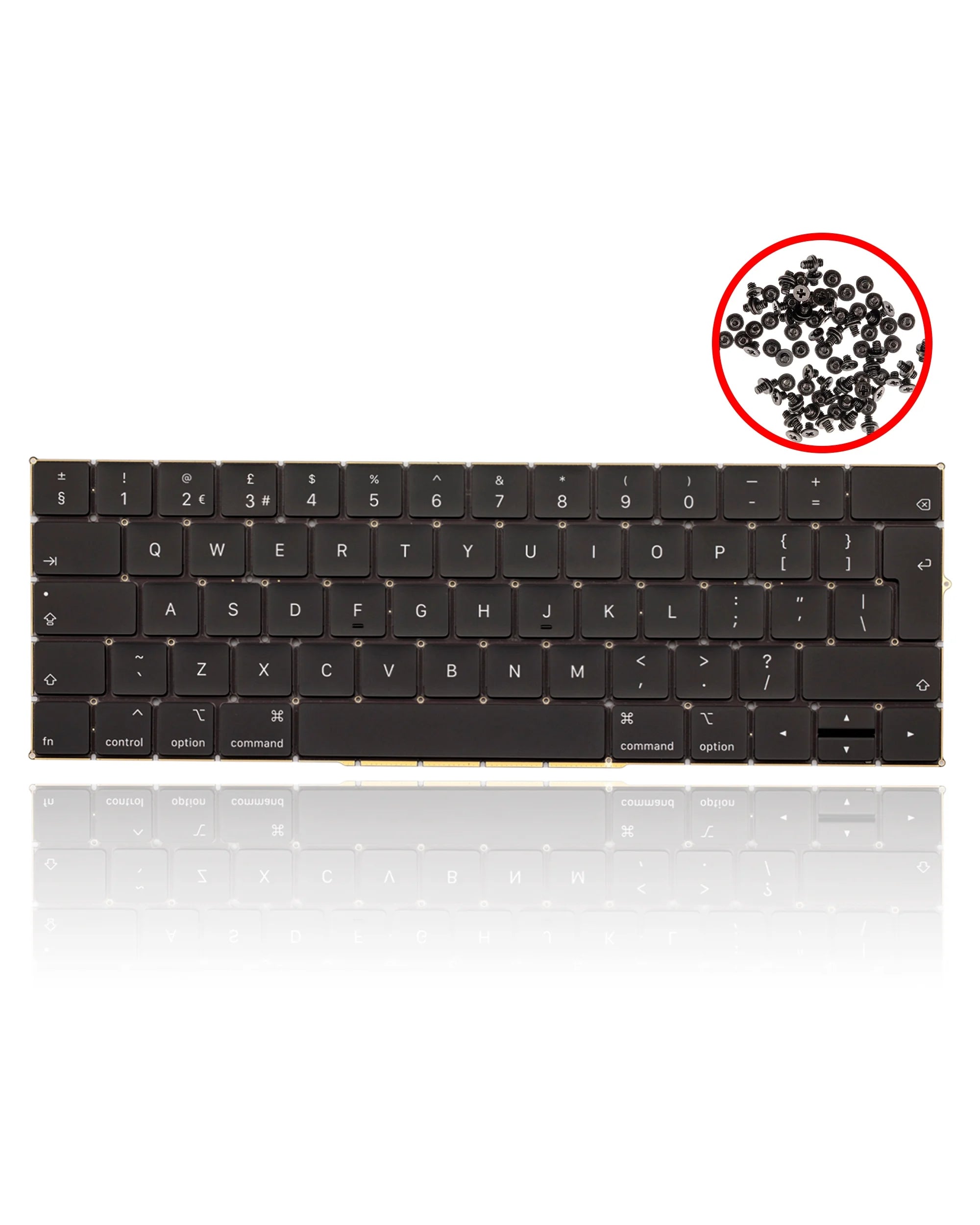 Replacement Keyboard with Backlight for MacBook Pro 13" (UK English) X2760