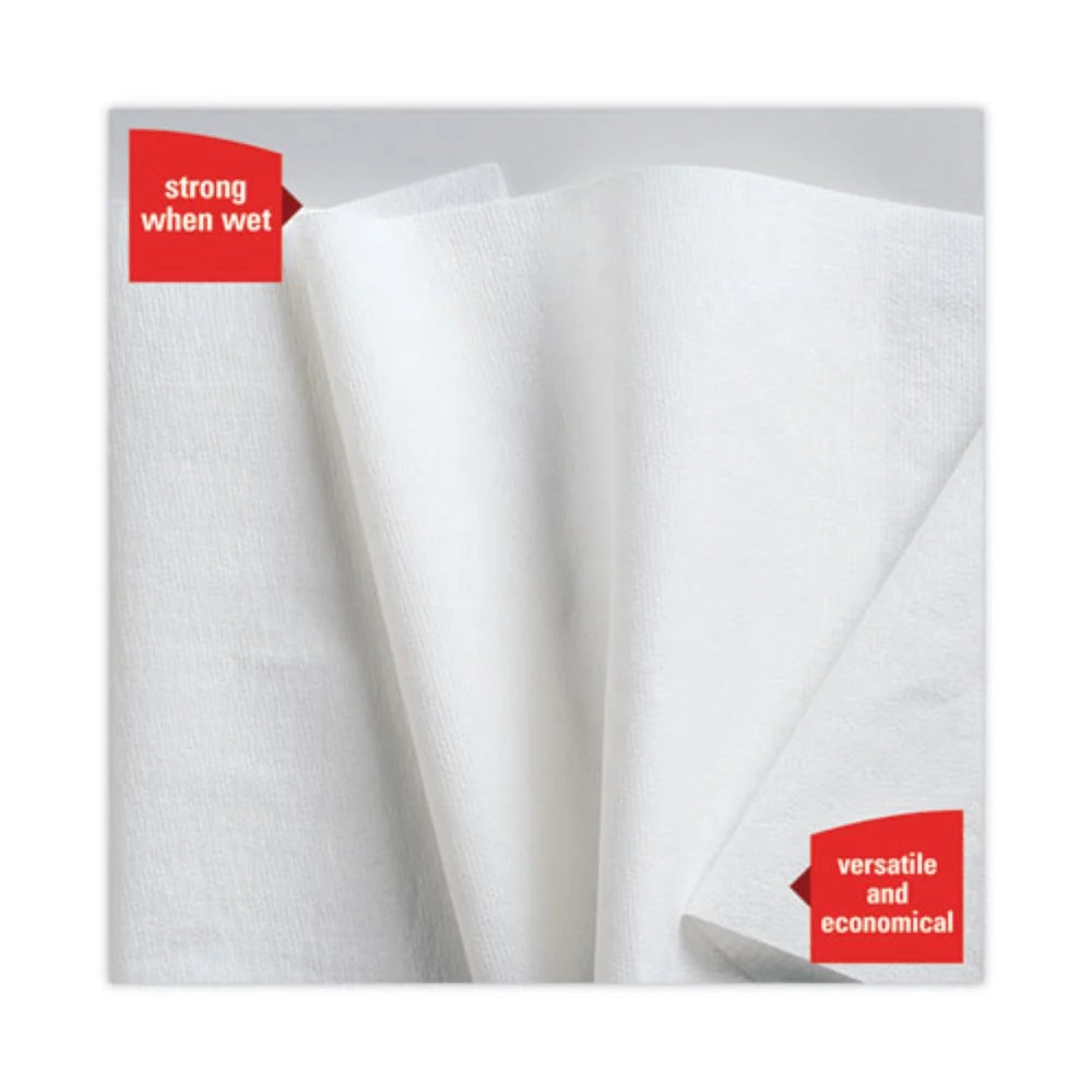 Disposable Cloths, Jumbo Roll, White, 1,100 Sheets per Roll E34521