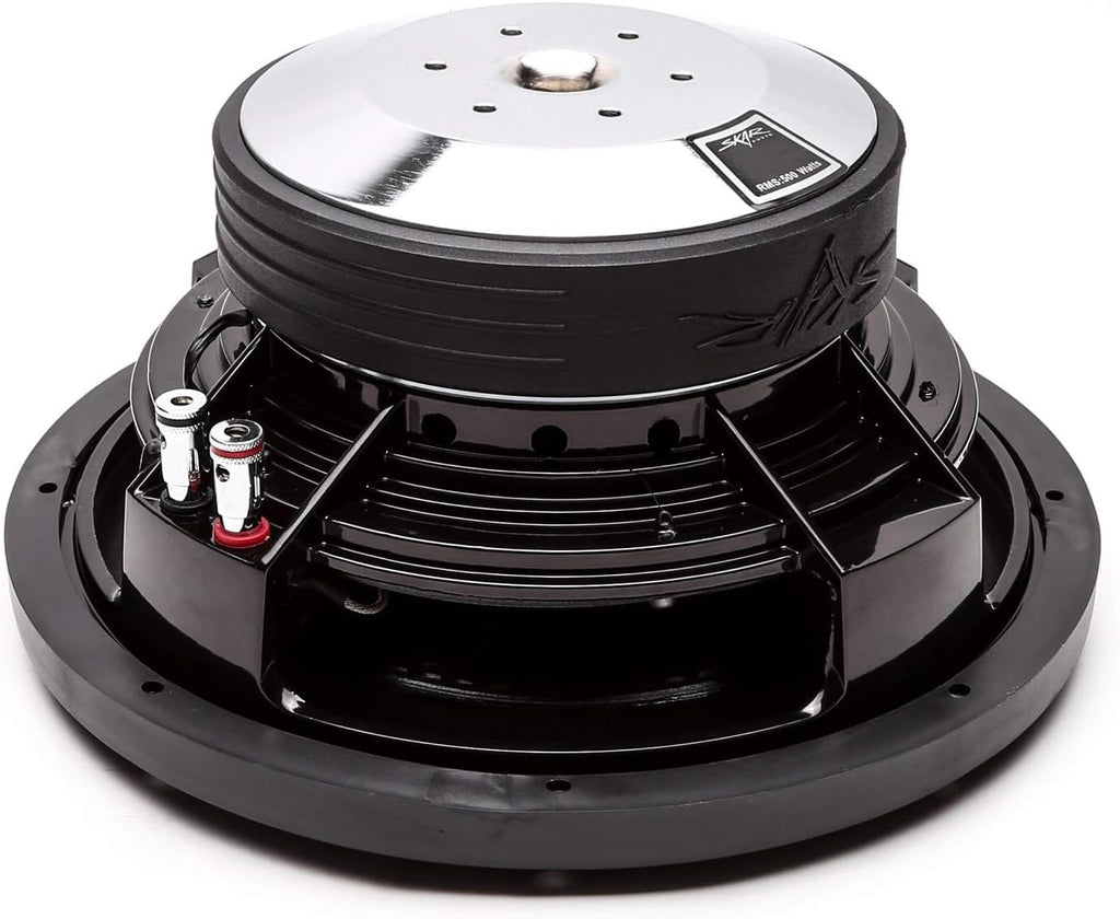 800W Max Power Dual 4 Ohm Shallow Mount Car Subwoofer B4176