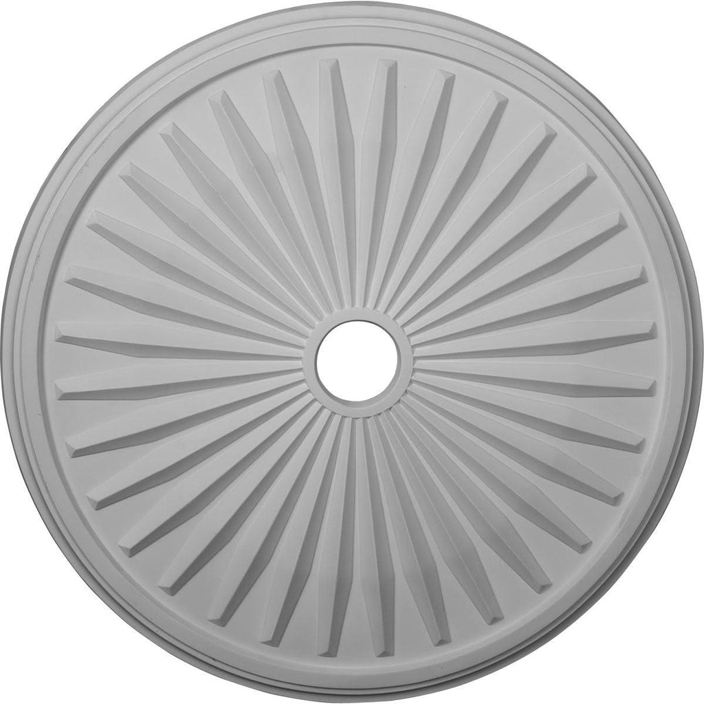 Hand-Painted Polished Copper Ceiling Medallion G62538