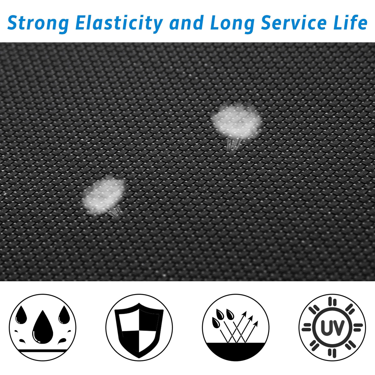 12FT Round Trampoline with Enclosure Net, Ladder, Spring Pad S777495