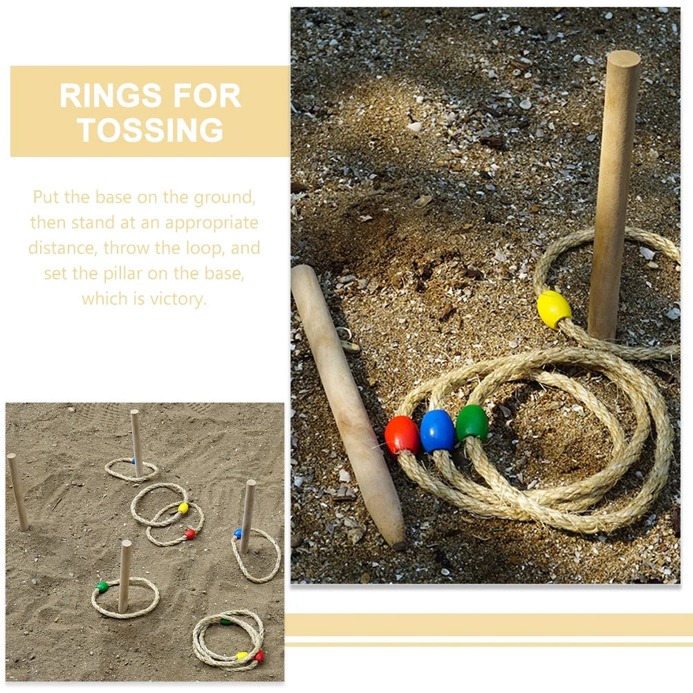 6-piece Rope Ring Throwing Game Set Q459518