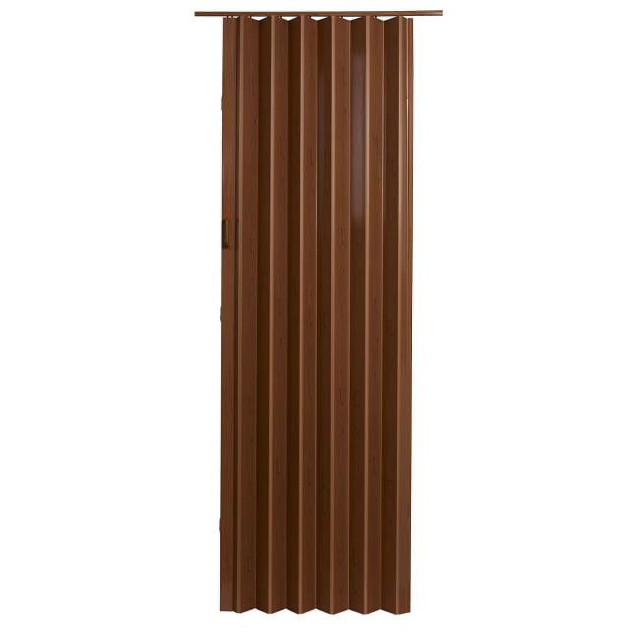 Pecan Vinyl Folding Door F9611