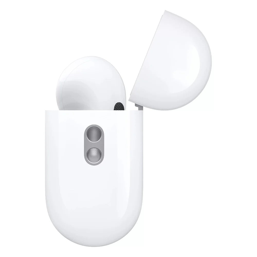 White Wireless Earbuds with Charging Case D62736